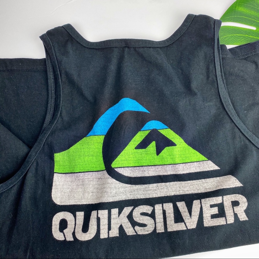 Quicksilver Tank | Large Retro Block Color Tank - image 1
